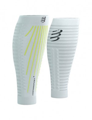 Accesorii Compressport R2 AERO Unisex Albi Galbeni | 107463-VCW