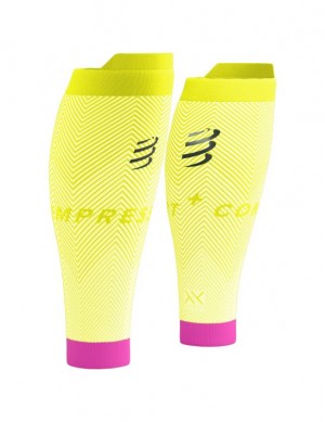 Accesorii Compressport R2 Oxygen Unisex Galbeni | 804326-EVD