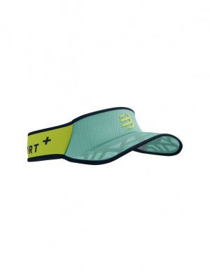 Accesorii Compressport Spiderweb Ultralight Visor Unisex Albastri | 920845-EMS