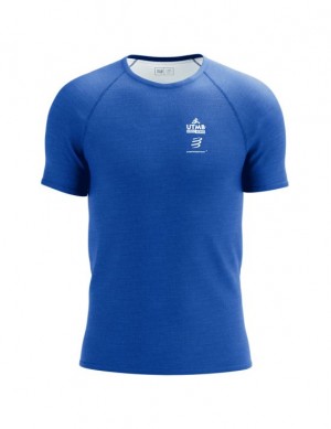 Cămăși De Alergare Compressport TRAINING SS Tshirt M Barbati Colorati | 527980-XVE