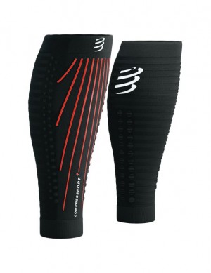 Compression Sleeves Compressport R2 AERO Barbati Negrii | 149285-QSY