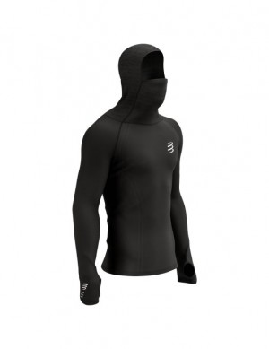 Jachetă De Alergare Compressport 3D Thermo Ultralight Racing Hoodie Barbati Colorati | 805492-VCF