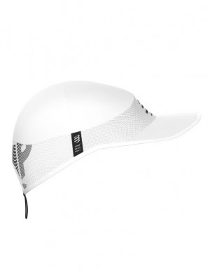 Sapca Compressport Pro Racing Cap Dama Albi | 026951-YHB