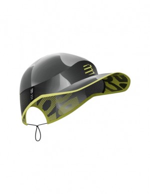 Sapca Compressport Pro Racing Cap Dama Negrii Albi | 723641-KVW