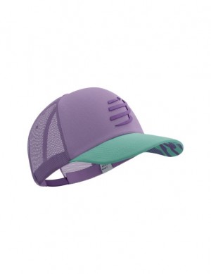 Sapca Compressport Trucker Cap Barbati Albastri | 309745-EUR