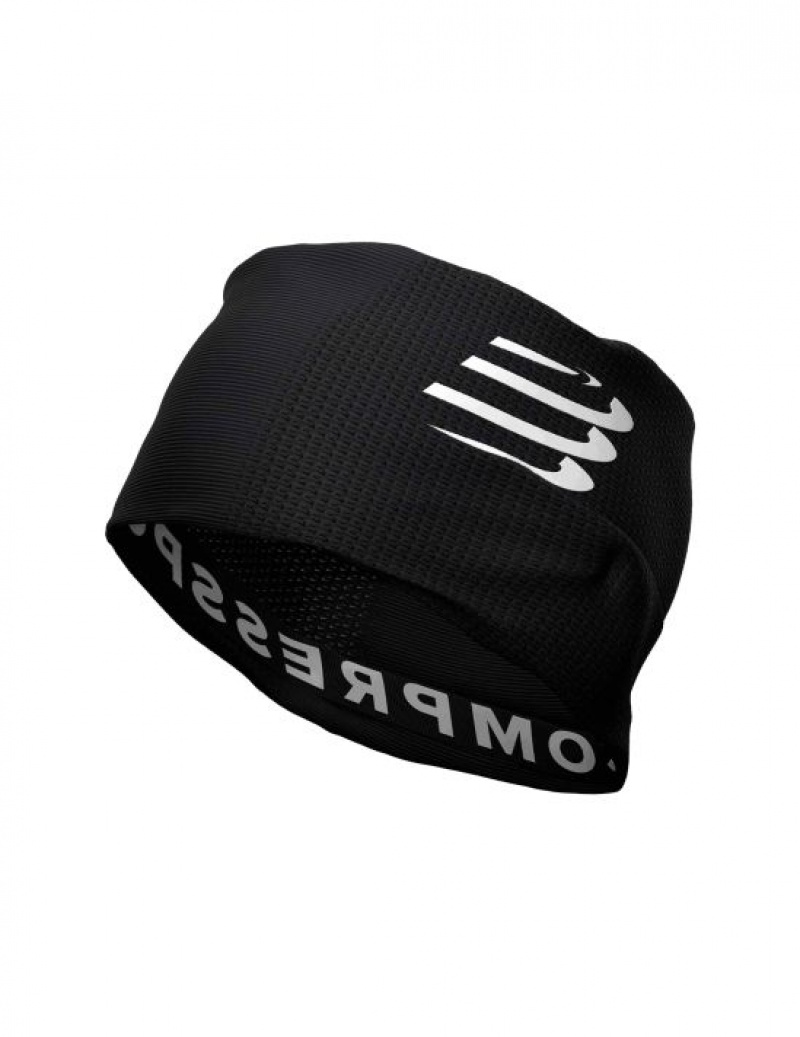 Accesorii Compressport 3D Thermo UltraLight Headtube Unisex Negrii | 304257-FQP