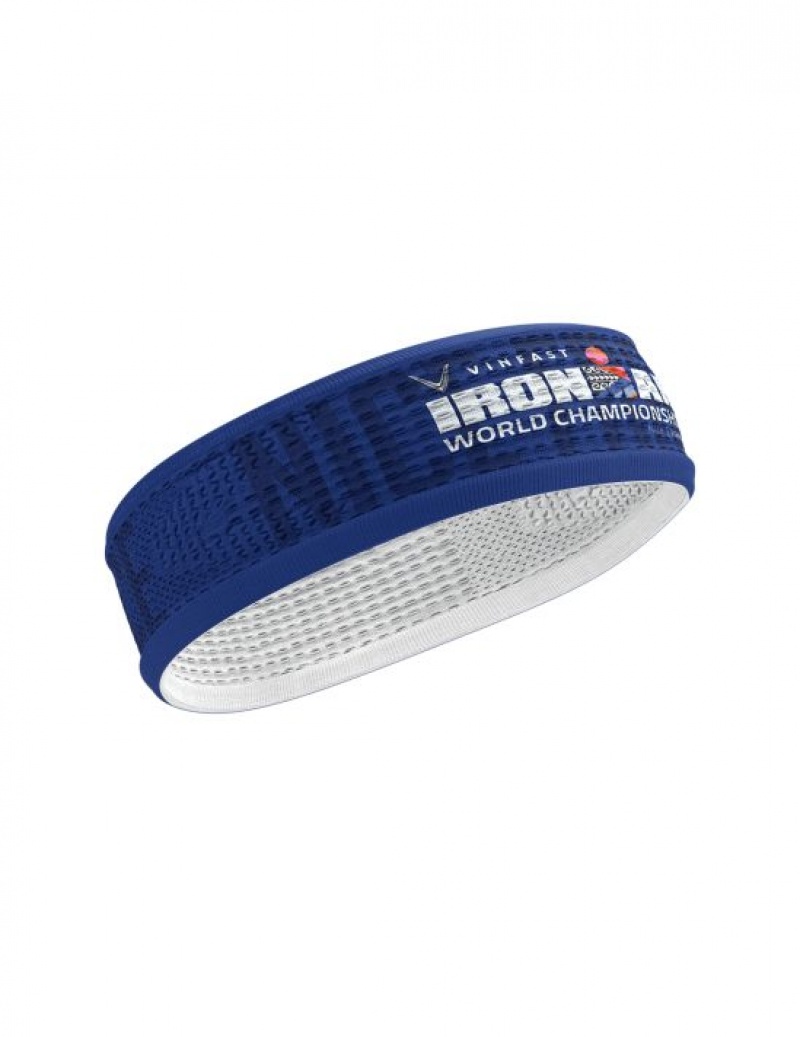 Accesorii Compressport Headband On/Off-Ironman Nice 2023 Unisex Colorati | 170586-BSO