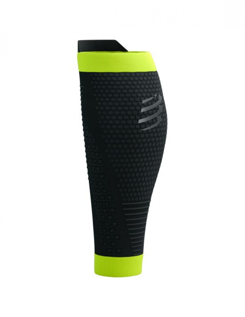 Accesorii Compressport R2 3.0 Flash Unisex Negrii Galbeni | 910673-DSN