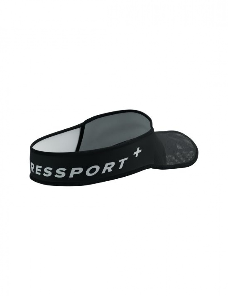 Accesorii Compressport Spiderweb Ultralight Visor Unisex Negrii | 813247-DSE