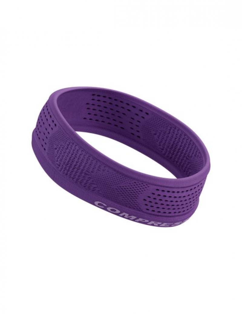 Accesorii Compressport Thin Headband On/Off Unisex Violet | 517862-XGU