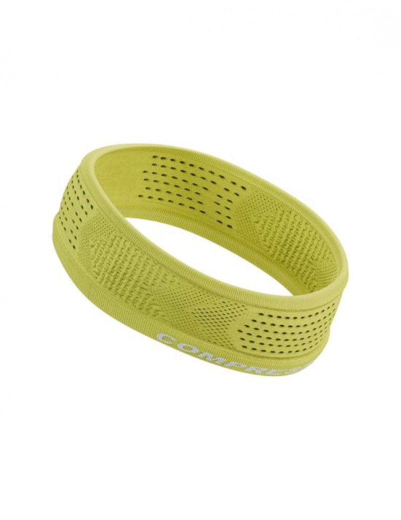 Accesorii Compressport Thin Headband On/Off Unisex Verzi | 873902-ZXW