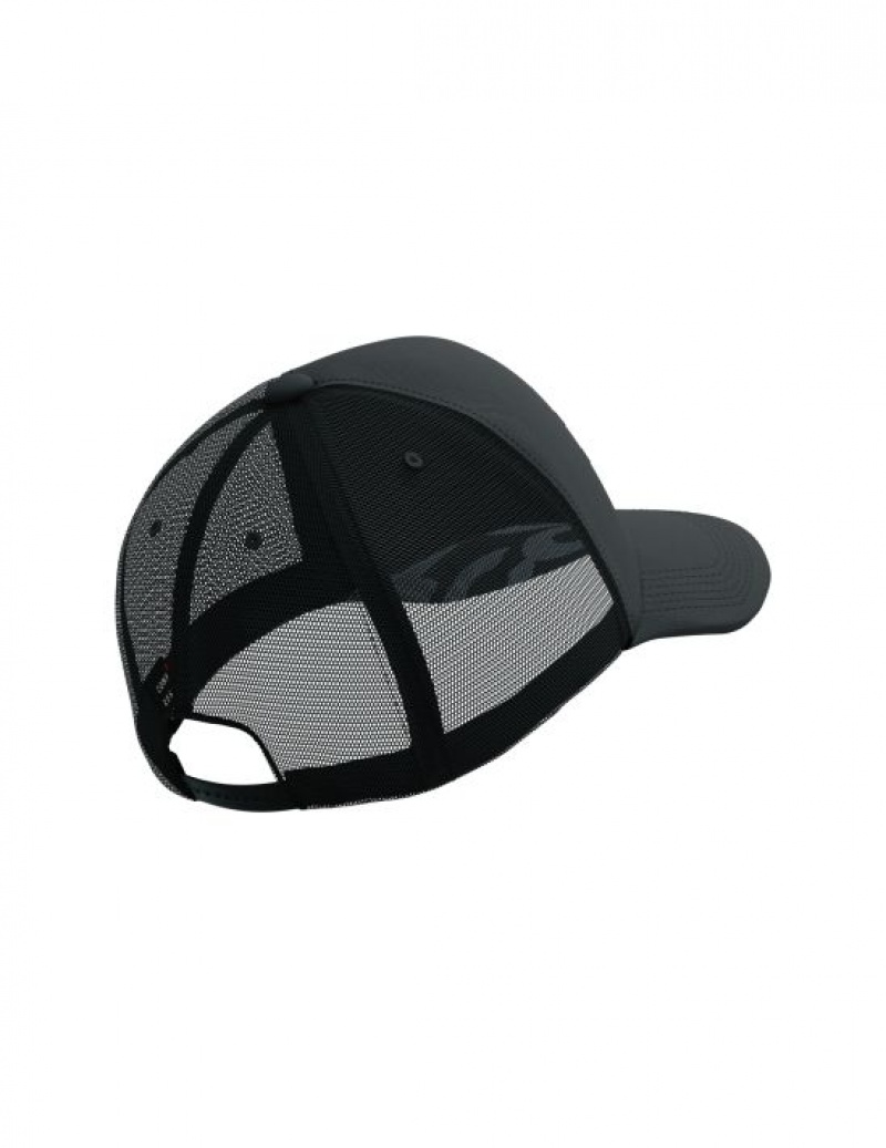 Accesorii Compressport Trucker Cap Unisex Negrii Negrii | 254371-ZHX