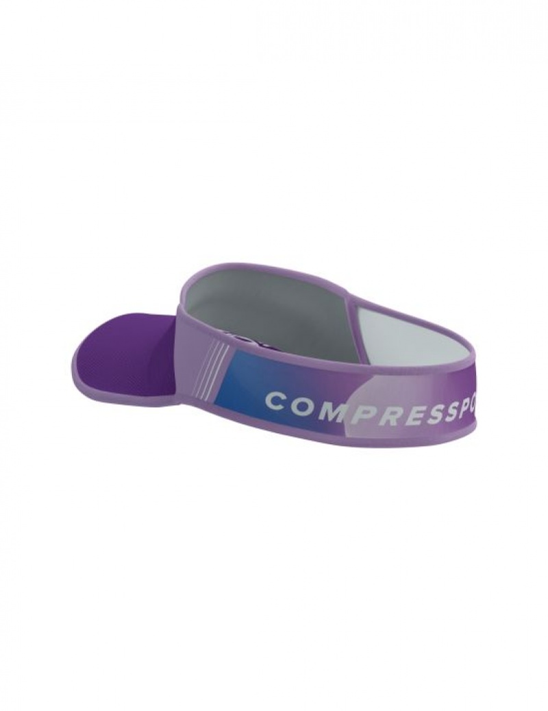 Accesorii Compressport Visor Ultralight Unisex Violet Albi | 675041-BKI