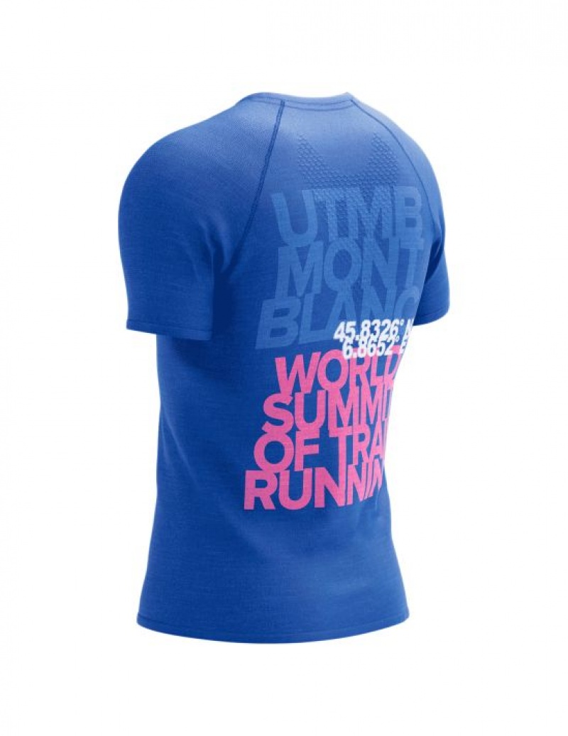 Cămăși De Alergare Compressport TRAINING SS Tshirt M Barbati Colorati | 527980-XVE