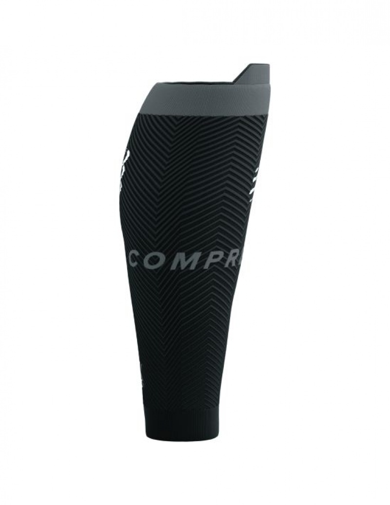 Compression Sleeves Compressport R2 Oxygen Barbati Negrii | 796301-ZKO