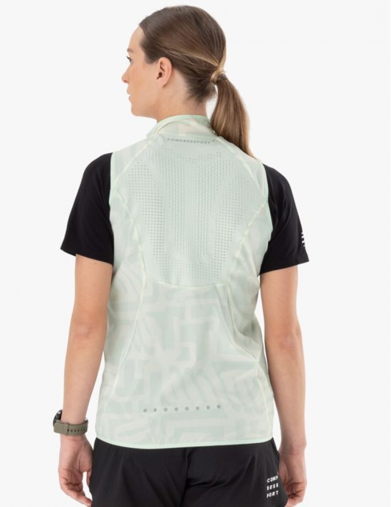 Geaca Compressport Hurricane Windproof Vest W Dama Colorati | 049817-BKP