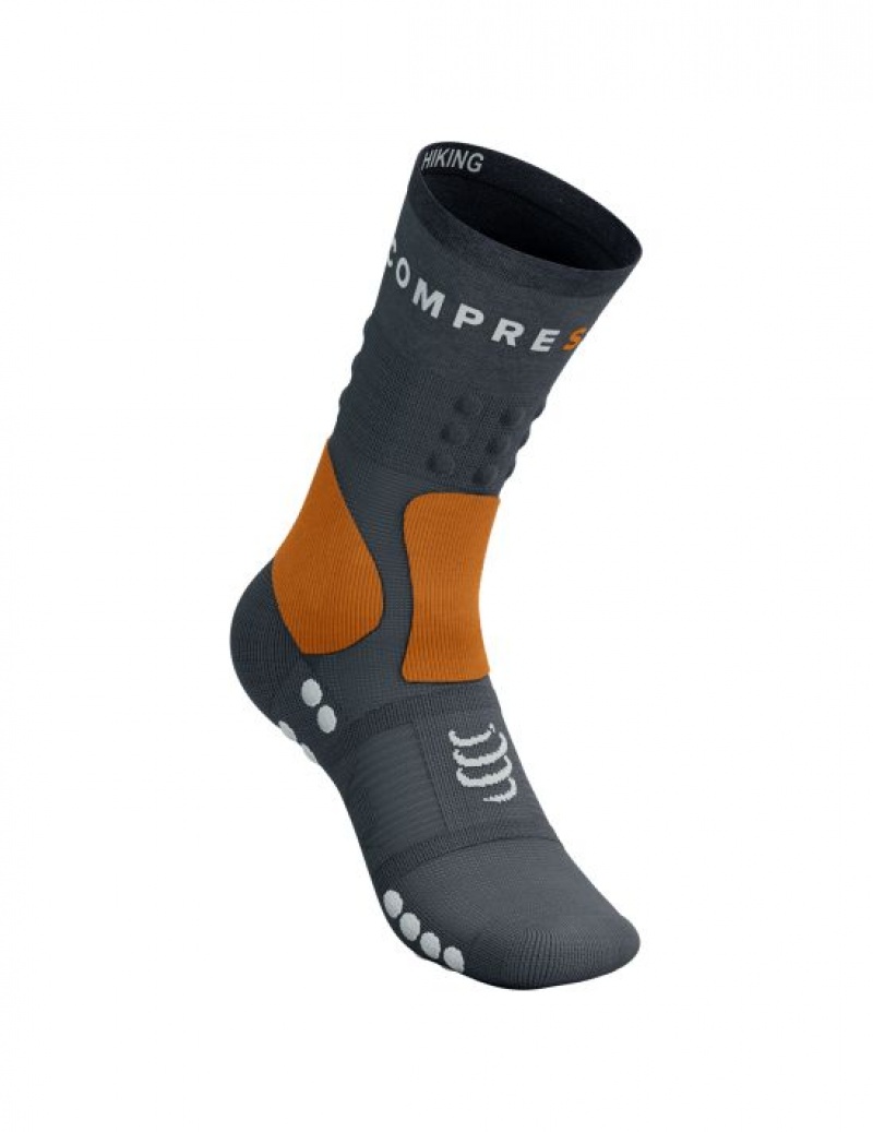 Hiking Socks Compressport Drumetie Socks Barbati Colorati | 596321-GNY