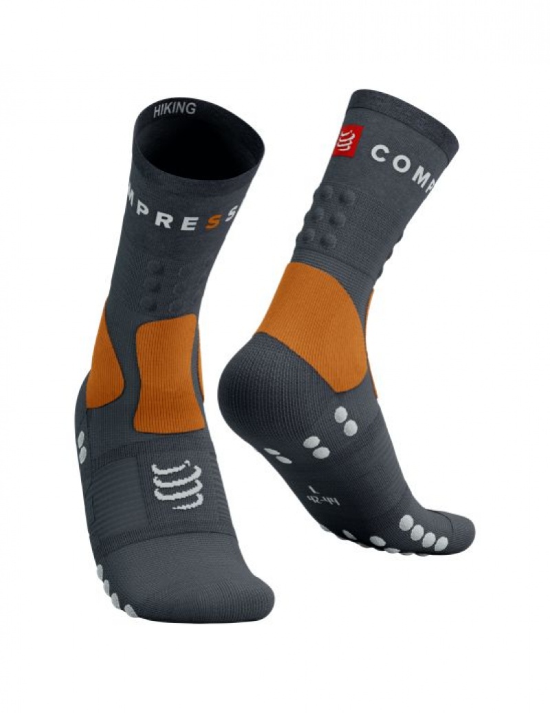 Hiking Socks Compressport Drumetie Socks Barbati Colorati | 596321-GNY