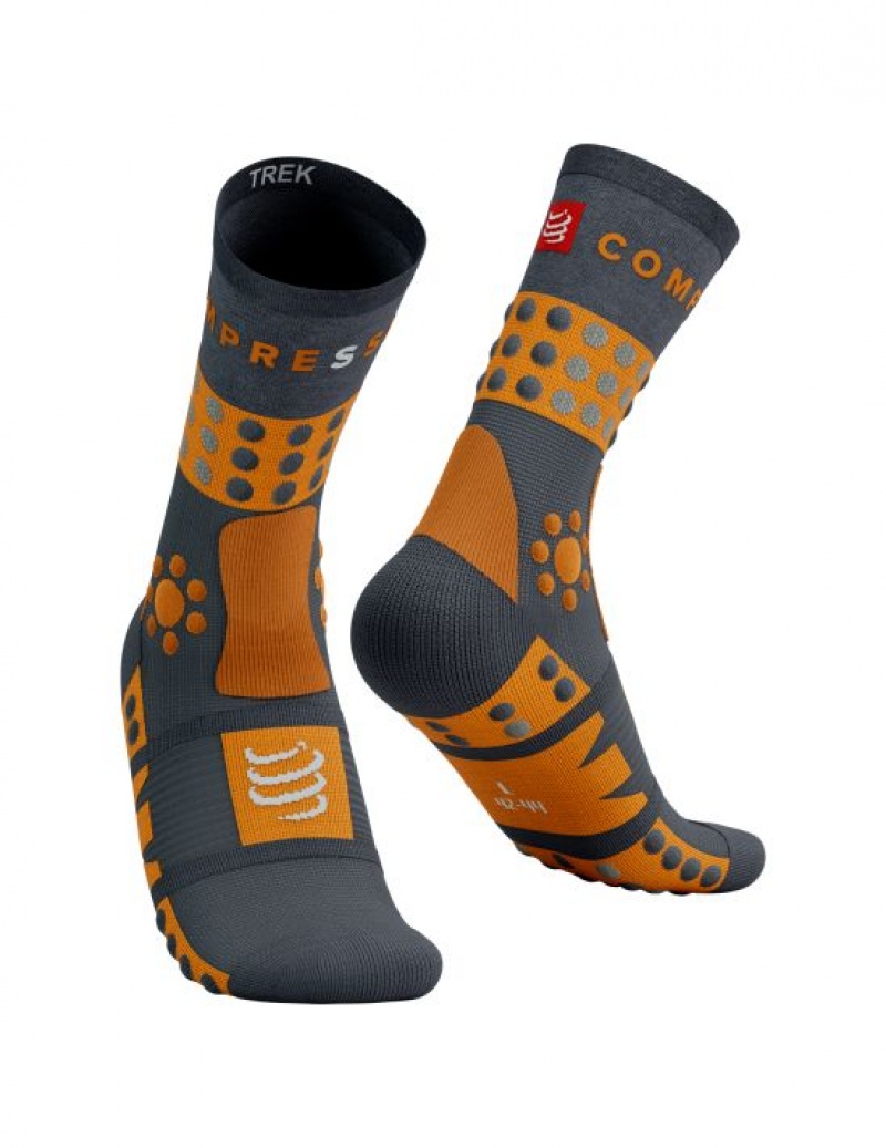 Hiking Socks Compressport Drumetii Montane Socks Barbati Colorati | 704152-GKB