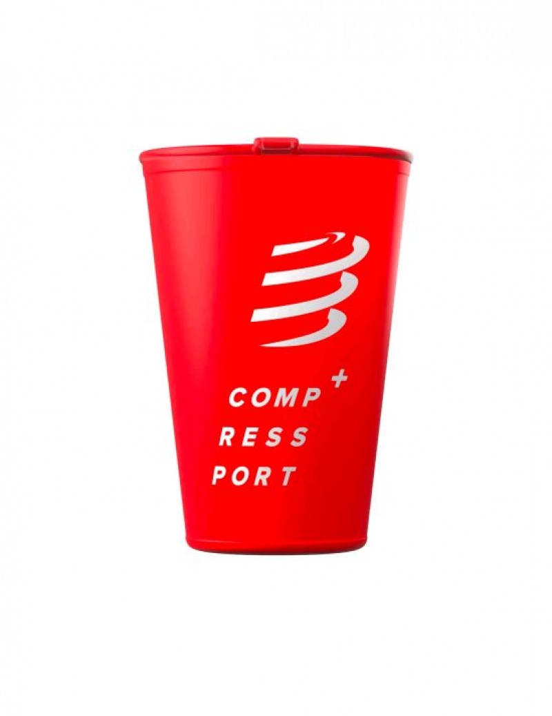 Rucsac Hidratare Compressport Fast Cup red Barbati Rosii | 432589-EQZ