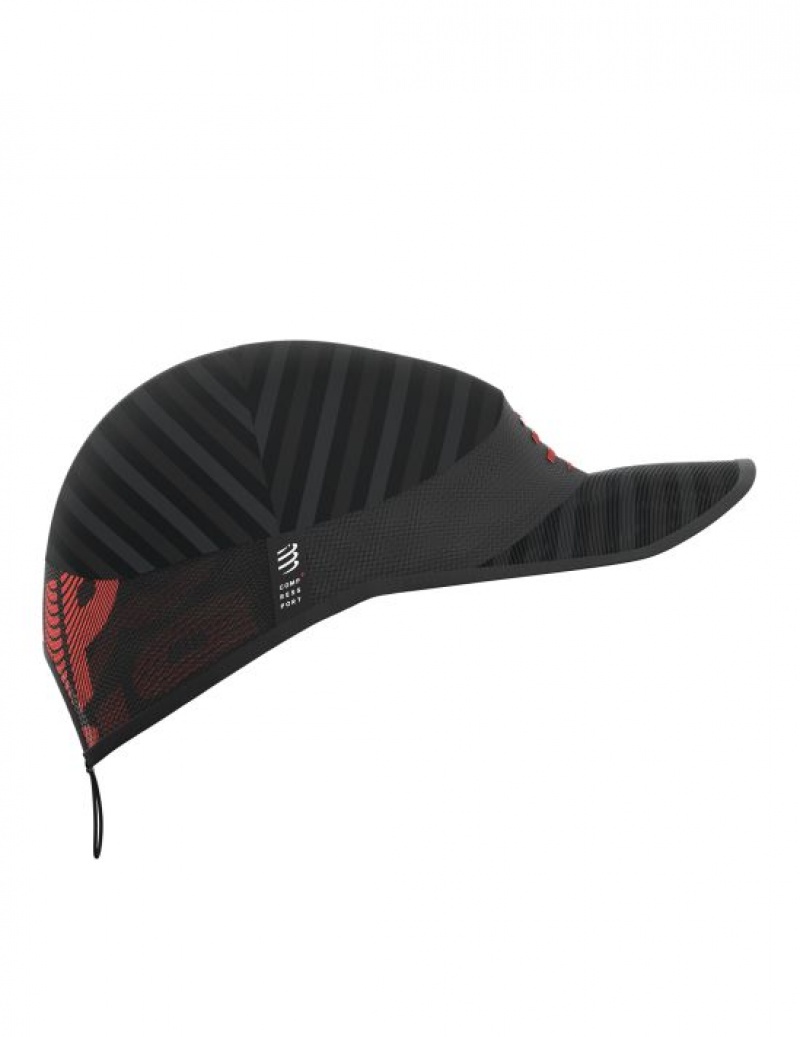 Sapca Compressport Pro Racing Cap Barbati Negrii | 567183-VLI