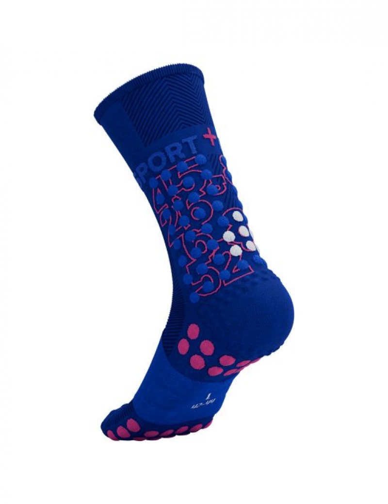 Sosete Alergare Compressport Ultra Trail Socks-UTMB 2023 Barbati Colorati | 258963-SNP