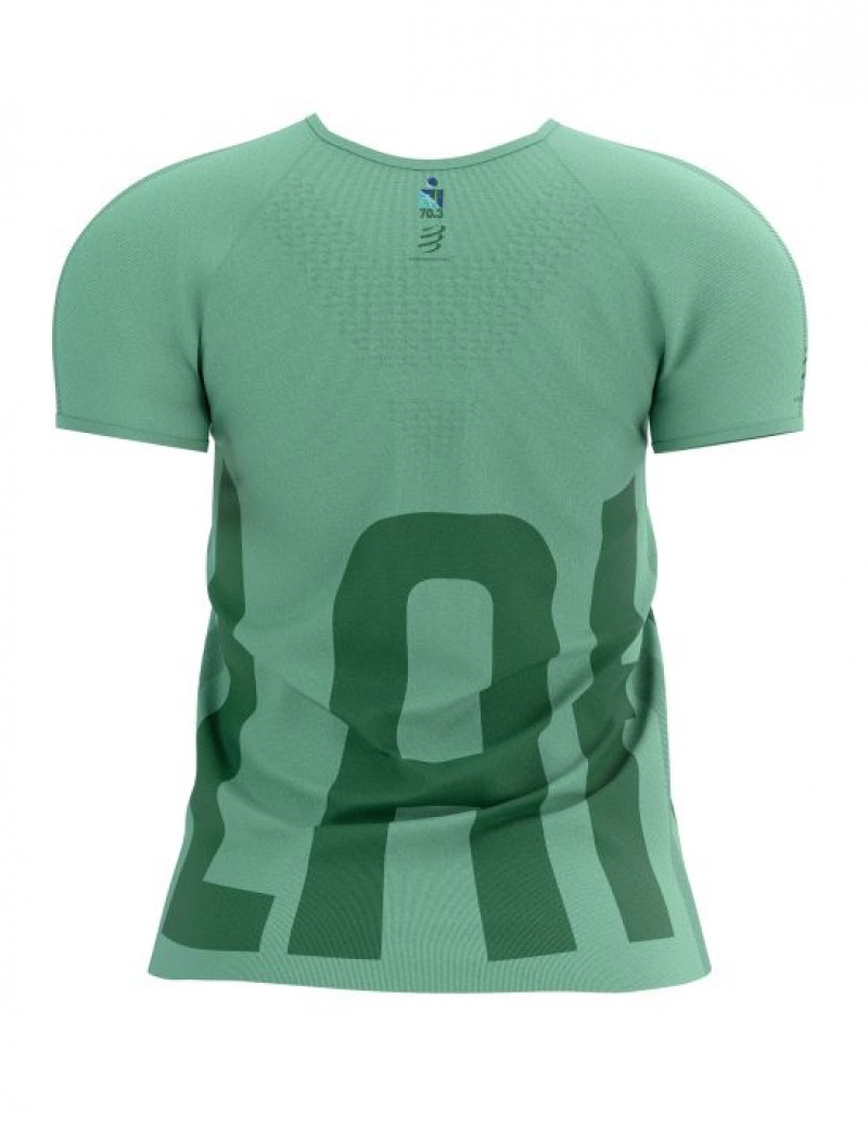 Tricouri Compressport Antrenament SS Tshirt W Dama Colorati | 638129-GHP