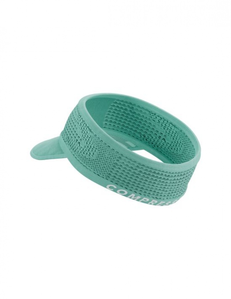 Visors Compressport Spiderweb Headband On/Off Dama Albastri | 073648-VBG